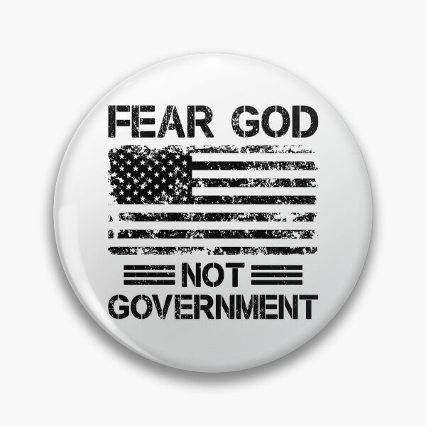 Item preview, Fear God Not Government Christian Faith Quote Design designed and sold by AshwinRaja67.