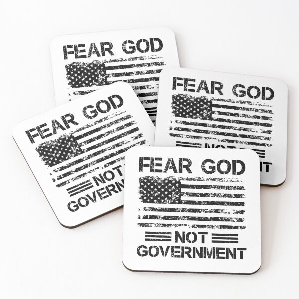 Item preview, Fear God Not Government Christian Faith Quote Design designed and sold by AshwinRaja67.