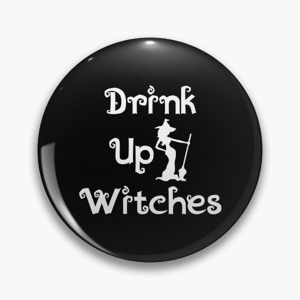Item preview, Drink Up Witches Funny Festive Halloween Party Event designed and sold by DesignsByNiq.