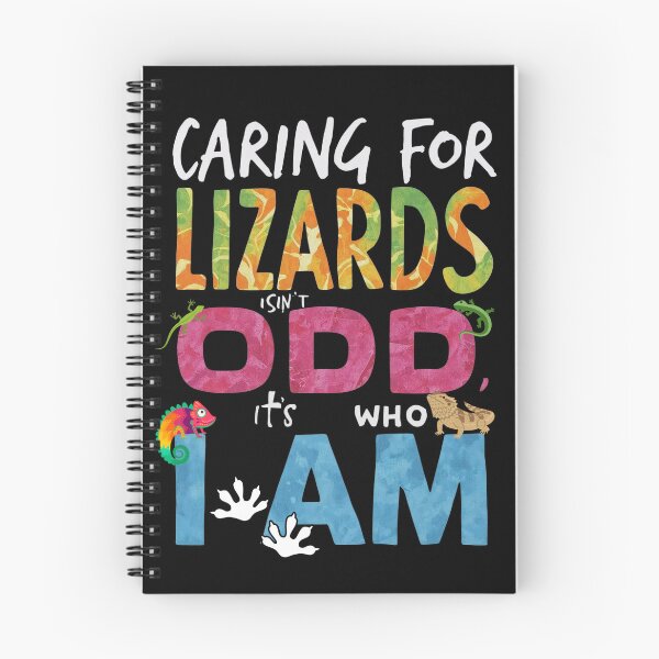 Item preview, Caring for Lizards Isn’t Odd, It’s Who I Am – Reptile Lover Identity Quote designed and sold by SnarkyTextStudiO.