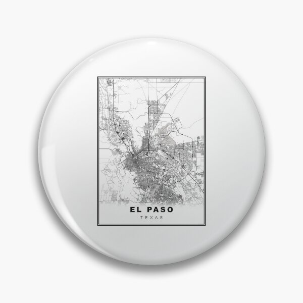 Item preview, Mapa de El Paso designed and sold by Tamas Das.