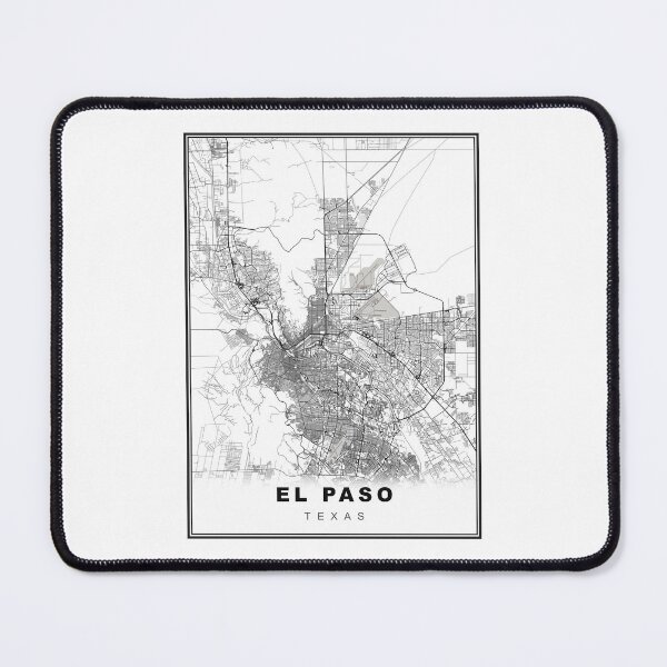 Item preview, Mapa de El Paso designed and sold by Tamas Das.