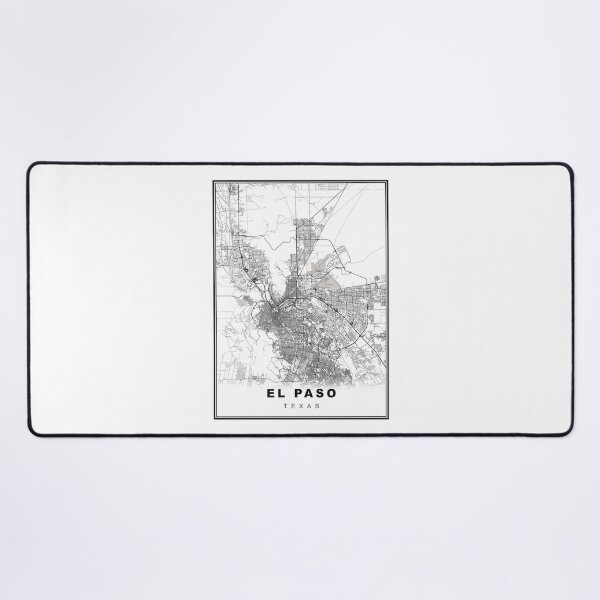 Item preview, El Paso Map designed and sold by Tamas Das.