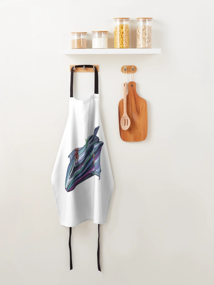 Thumbnail 4 of 6, Apron, One alien designed and sold by PP&RAINBOW SHOP.