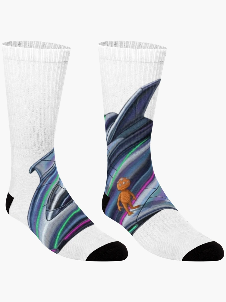 Thumbnail 3 of 5, Socks, One alien designed and sold by PP&RAINBOW SHOP.