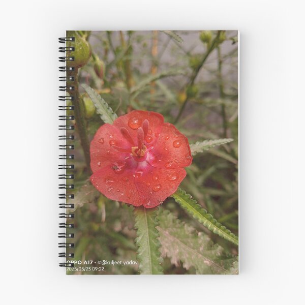 Item preview, Dew-Kissed Crimson Bloom designed and sold by DI RTNA Shop .