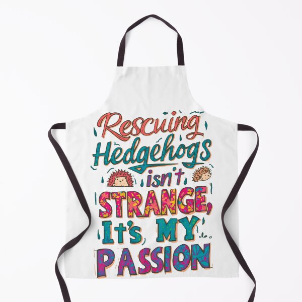 Item preview, Rescuing Hedgehogs Isn’t Strange, It’s My Passion – Exotic Pet Rescue Quote designed and sold by SnarkyTextStudiO.