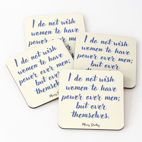 Item preview, I do not wish to. . . Mary Shelley Quotation designed and sold by CharlottePlaceArt.