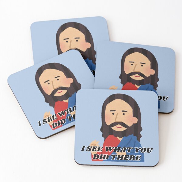 Item preview, Funny Jesus Meme Design | I See What You Did There Quote | Sarcastic Reaction Illustration | Internet Humor Graphic | Witty Expression Art designed and sold by boldstuffshop.