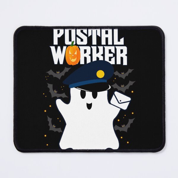 Item preview, Postal Worker Pumpkin Halloween Ghost – Spooky and Funny Design designed and sold by ArtsyExplorer.