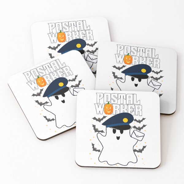 Item preview, Postal Worker Pumpkin Halloween Ghost – Spooky and Funny Design designed and sold by ArtsyExplorer.