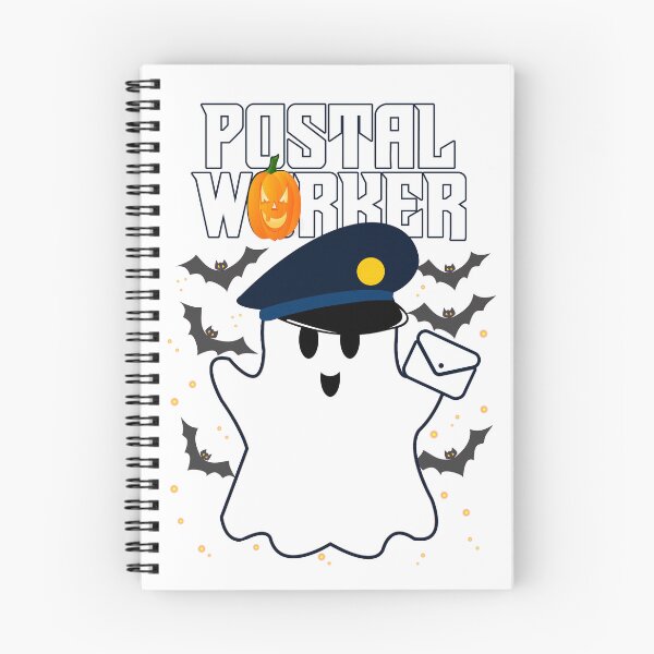 Item preview, Postal Worker Pumpkin Halloween Ghost – Spooky and Funny Design designed and sold by ArtsyExplorer.