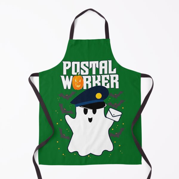 Item preview, Postal Worker Pumpkin Halloween Ghost – Spooky and Funny Design designed and sold by ArtsyExplorer.