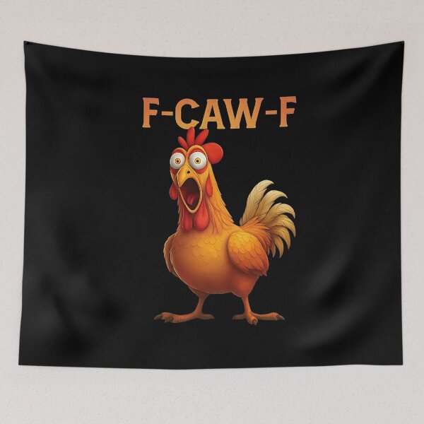 Item preview, F-Caw-F-Chicken designed and sold by wesdesignshop.