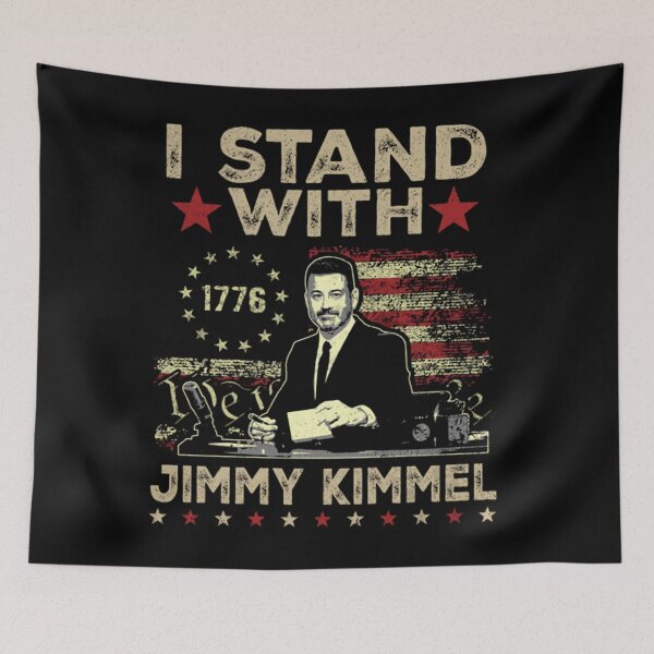 Item preview, I Stand with Jimmy Kimmel  designed and sold by IkeTurnerIke.