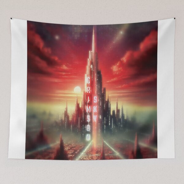 Item preview, Crimson Sky Towers designed and sold by jhharoon.