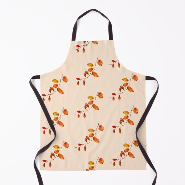 Item preview, Autumn Twig – Rusty Orange Brown Leaves designed and sold by EmeraldeaDesign.