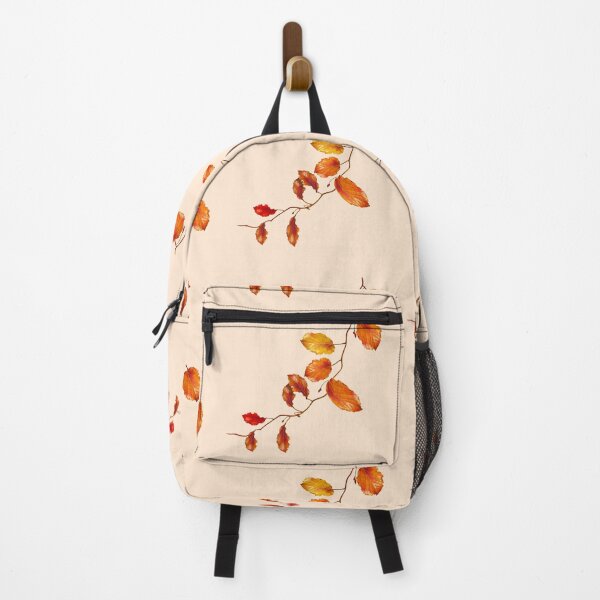Item preview, Autumn Twig – Rusty Orange Brown Leaves designed and sold by EmeraldeaDesign.