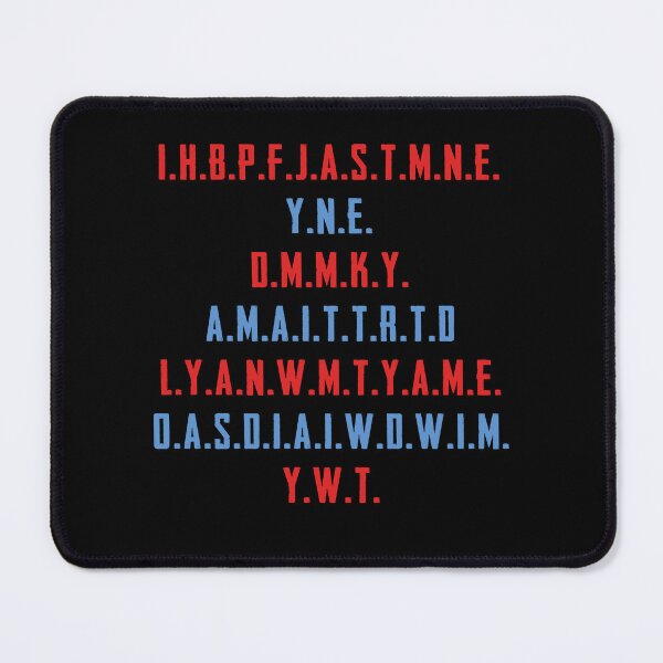 Item preview, I Have Brought Peace Funny Secret Code Acronym Quote designed and sold by AshwinRaja67.