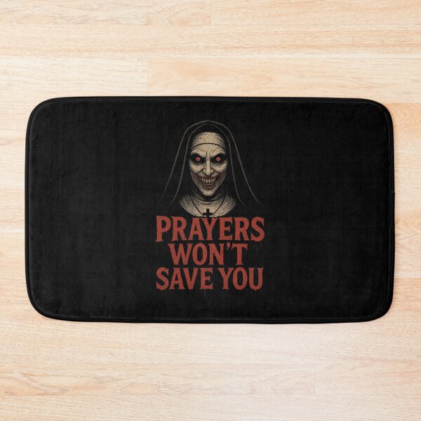 Item preview, Demonic Nun Horror Exorcism Artwork Halloween designed and sold by HappyHoursDeco.