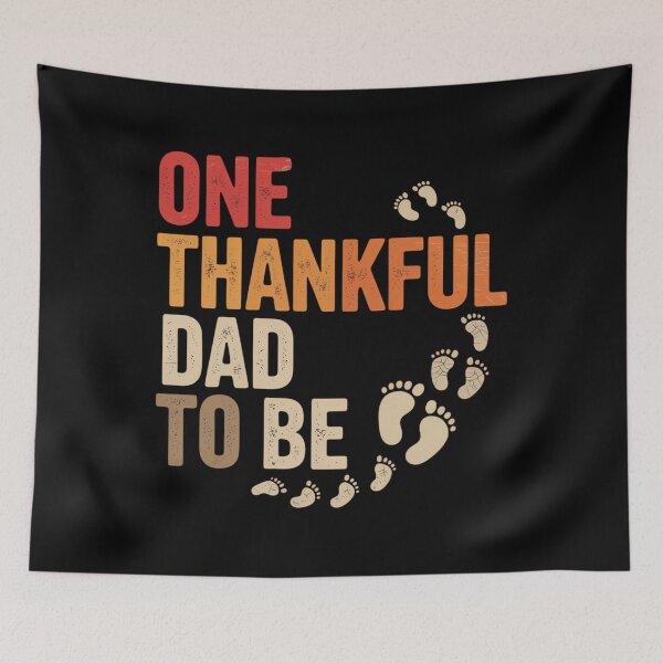 Item preview, One Thankful Dad To Be Thanksgiving Pregnancy Announcement designed and sold by Sunset4Bones.