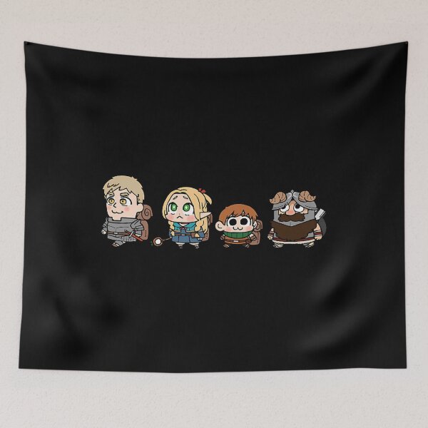 Item preview, Dungeon Meshi Deliciousness Seekers Party designed and sold by DRABENSTOT KOFOID.