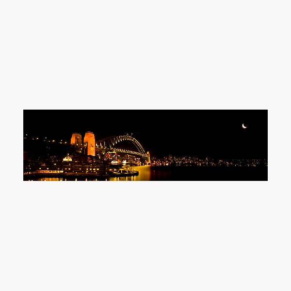 Item preview, Sydney Harbour Bridge Panoramic designed and sold by damienlee.