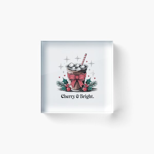 Item preview, Cherry and Bright Coffee Drink designed and sold by Dagmarporgnysdo.