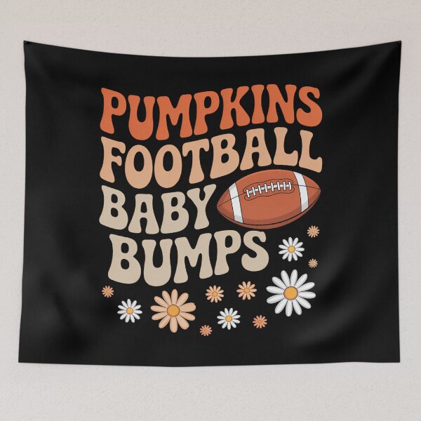 Item preview, Pumpkins Football Baby Bumps Pregnancy Announcement Fall designed and sold by Sunset4Bones.