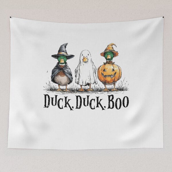 Item preview, Duck Duck Boo Halloween designed and sold by Dagmarporgnysdo.