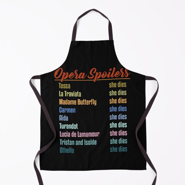 Item preview, Opera Spoilers Funny Classical Music Joke designed and sold by AshwinRaja67.