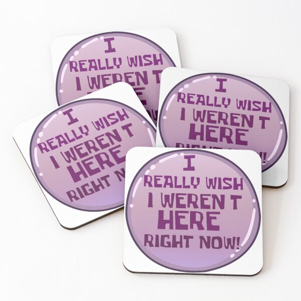 Item preview, I Really Wish I Weren't Here Right Now designed and sold by phsco.