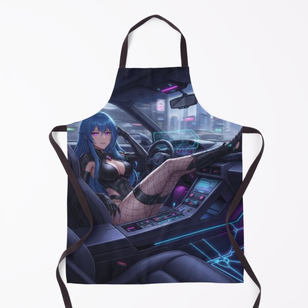 Item preview, Driver Seat Waifu – Cyberpunk  Anime Muscle Car Scene designed and sold by GerwantSHOP.