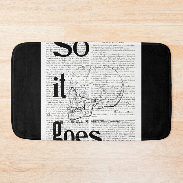 Item preview,  So It Goes Vonnegut designed and sold by Adrienarbier.