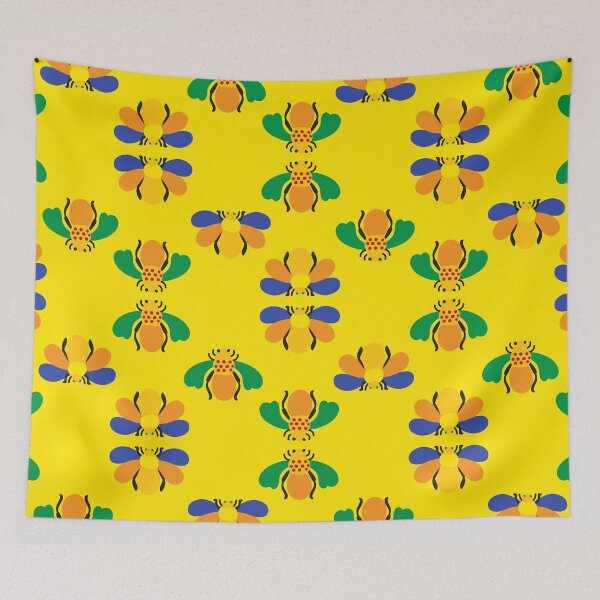 Item preview, The Vibrant Swarm designed and sold by BroccolinPeach.