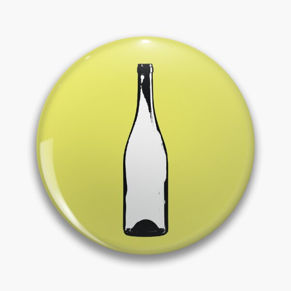Item preview, Wine Bottle on yellow designed and sold by Type, Wine, etc..