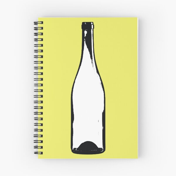 Item preview, Wine Bottle on yellow designed and sold by Type, Wine, etc..
