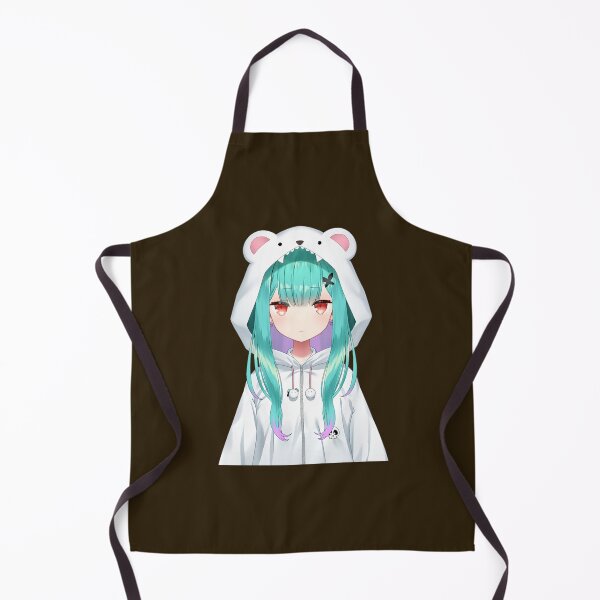 Item preview, Uruha Rushia Bear Hoodie - Hololive designed and sold by Lorentedesigner.