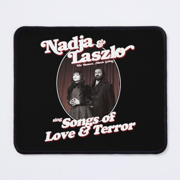 Item preview, Nadja And Laszlo The Human Music Group Sing Songs Of Love And Terror designed and sold by JoyceKerri.