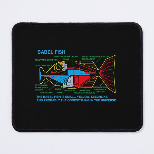 Item preview, Ndvh Babel Fish H2G2 designed and sold by JoyceKerri.