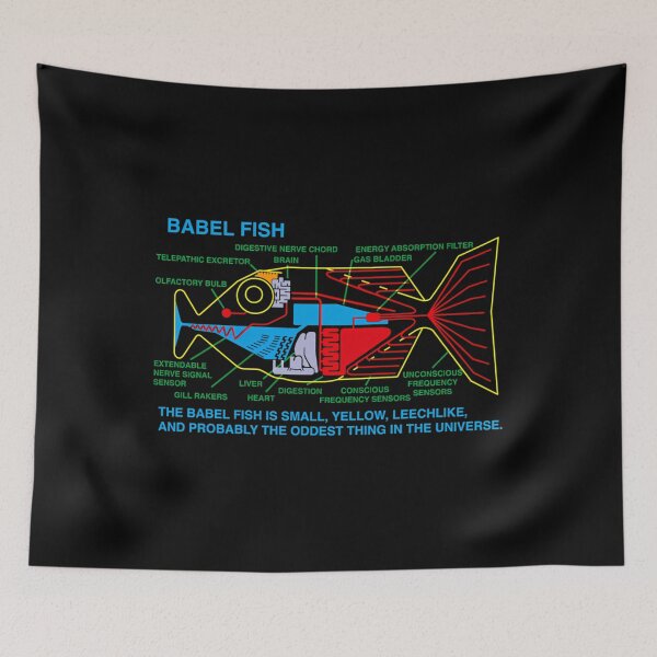 Item preview, Ndvh Babel Fish H2G2 designed and sold by JoyceKerri.