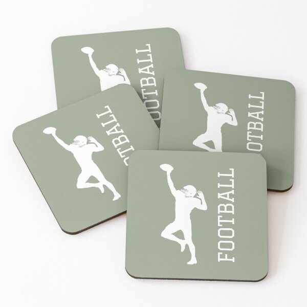Item preview, Football - American Football Player Silhouette - Caught in the Air designed and sold by DibuHumor.