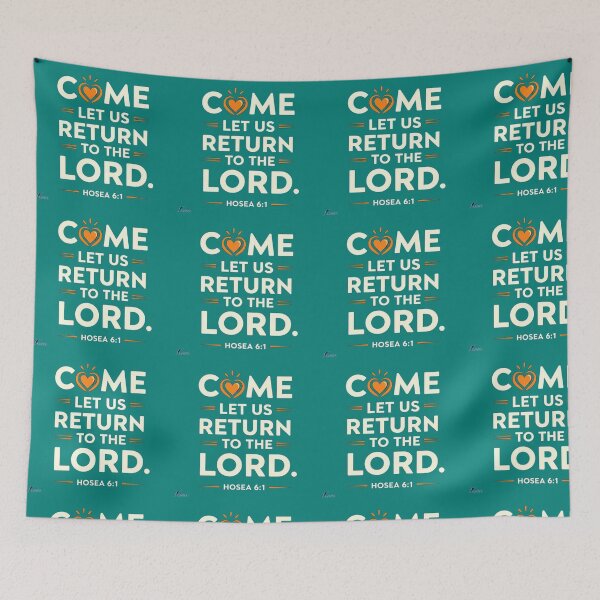 Item preview, Venid, volvamos al Señor – Oseas 6:1, designed and sold by PaintMeWorld.
