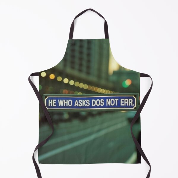 Item preview, He who asks does not err designed and sold by DZIERANA.