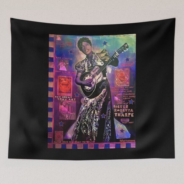Item preview, Sister Rosetta Tharpe designed and sold by PaulEuGibson.