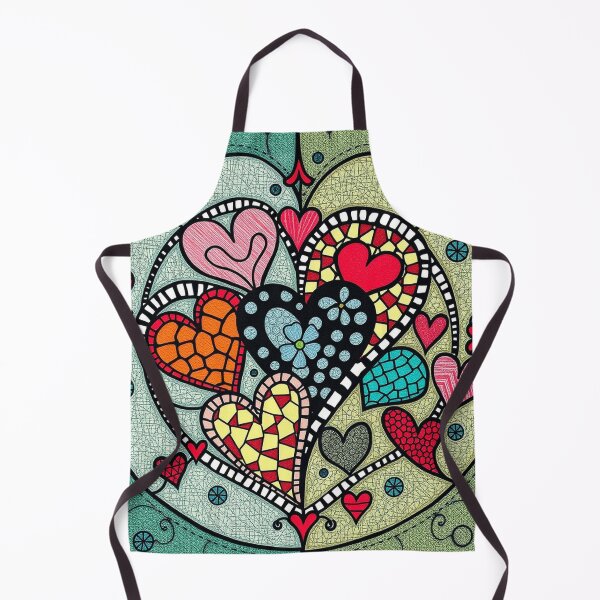 Item preview, Folkart hearts designed and sold by GasconyPassion.