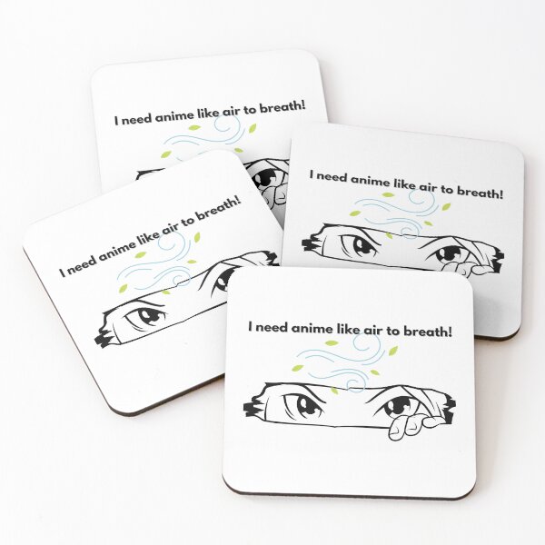 Item preview, Anime like air to breath - Funny Nerd Quote designed and sold by Kouichi1990.