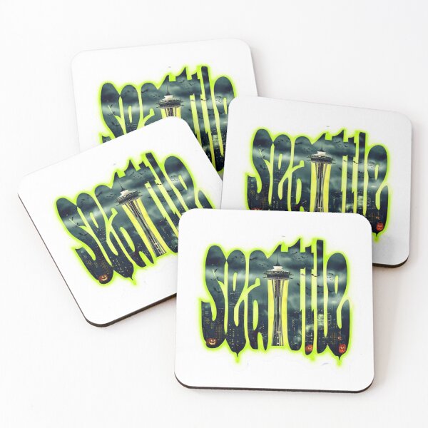 Item preview, Seattle Fog Horror – Premium Reloaded Spooky Gift designed and sold by Imaginarium of Chaos falcon88 .
