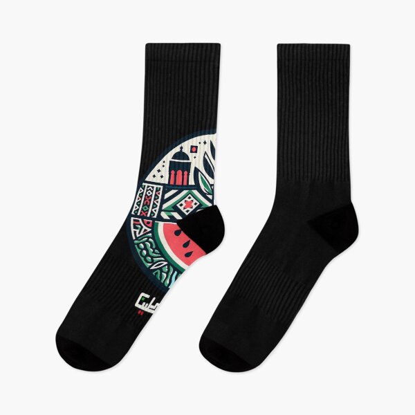 Item preview, Palestine Flag Motifs Watermelon Olive Tree designed and sold by JustinaTara.