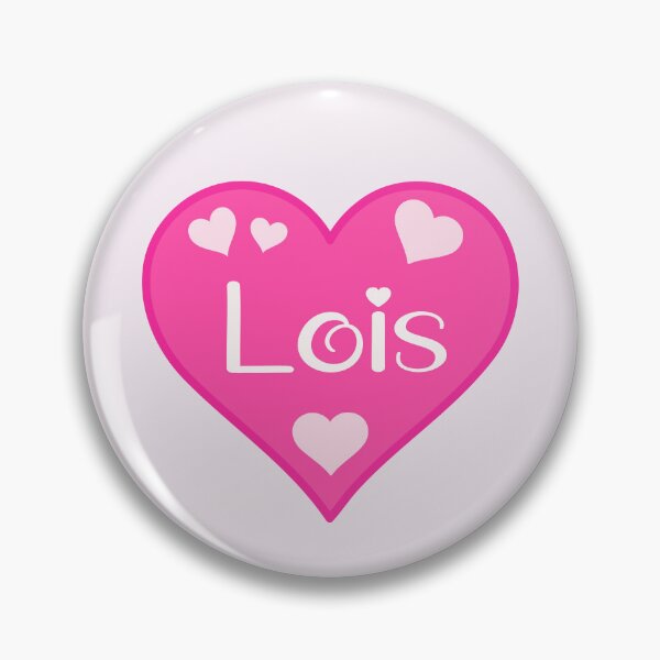 Item preview, Lois Name Pink Heart  designed and sold by Jeallan Designs.